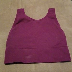 sports crop top